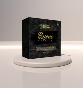 Bueno Charcoal Soap - 90 gms